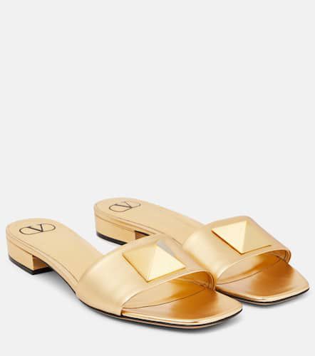 One Stud leather slides - Valentino Garavani - Modalova