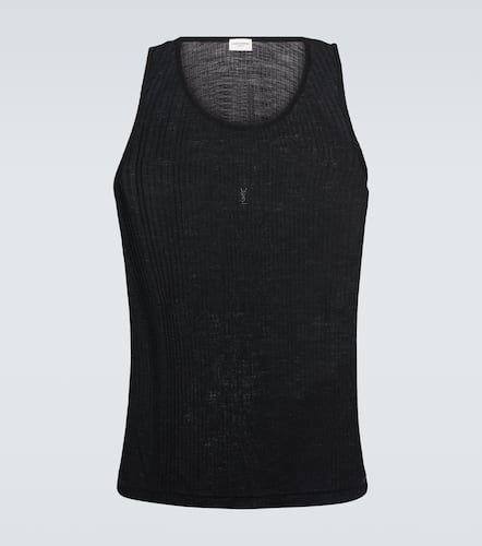 Saint Laurent Wool tank top - Saint Laurent - Modalova