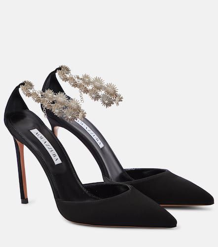 Comet embellished canvas pumps - Aquazzura - Modalova