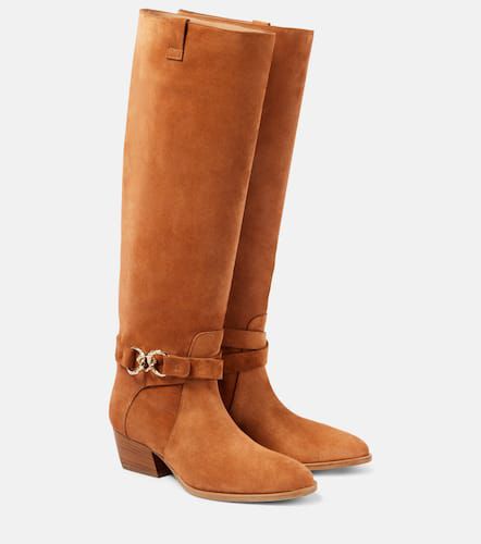 Botas cowboy Willow de ante - Ulla Johnson - Modalova