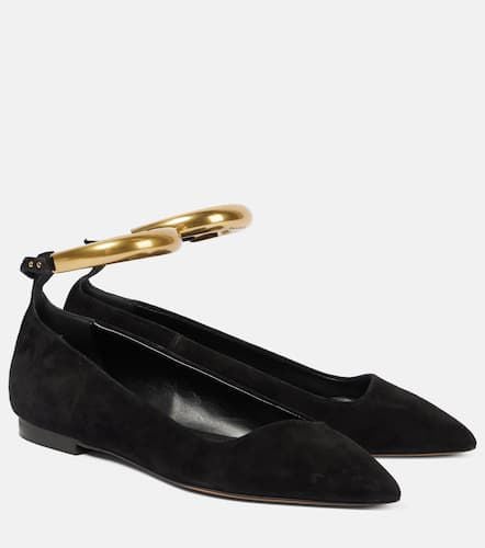 Leanor embellished leather ballet flats - Isabel Marant - Modalova