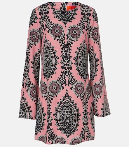 Mini Supremes Swing printed satin minidress - La DoubleJ - Modalova