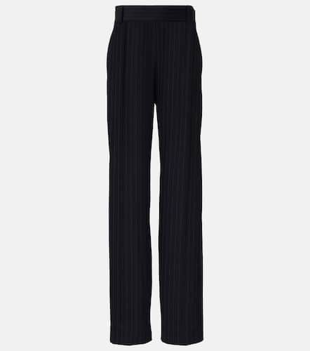 Cambie chalkstripe high-rise straight pants - Khaite - Modalova