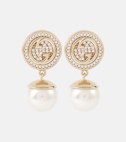 Blondie Interlocking G drop earrings - Gucci - Modalova