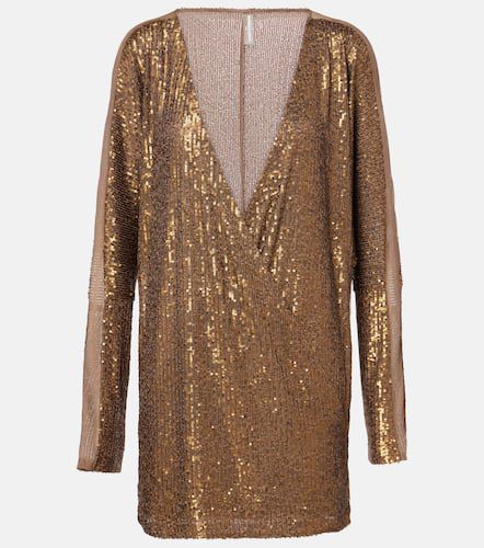 Dolman sequined minidress - Norma Kamali - Modalova