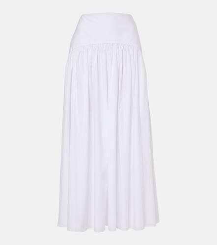 Procida high-rise cotton maxi skirt - Staud - Modalova