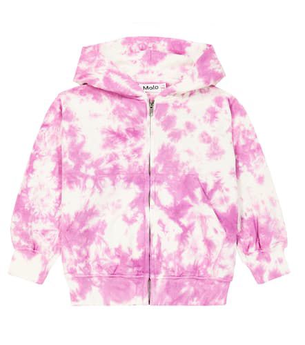 Mazz tie-dye cotton jersey hoodie - Molo - Modalova