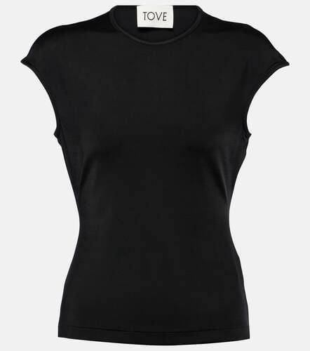 Tove Deca jersey top - Tove - Modalova