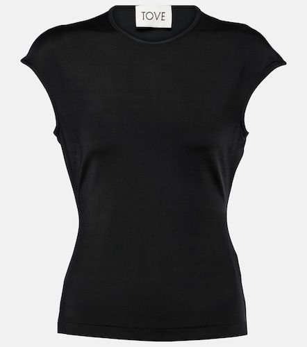 Tove Deca jersey top - Tove - Modalova