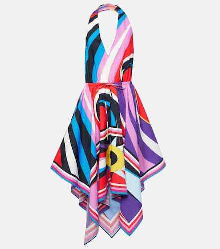 Vestido midi Cigni de algodón - Pucci - Modalova