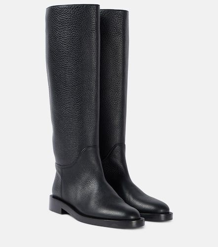 Flint leather knee-high boots - Khaite - Modalova