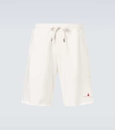 Cotton-blend jersey shorts - Brunello Cucinelli - Modalova