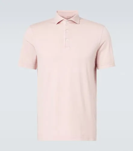 Zero cotton jersey polo shirt - Fedeli - Modalova