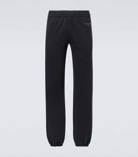 Stamp cotton fleece sweatpants - Givenchy - Modalova