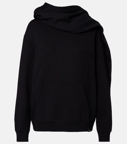 Asymmetric cotton jersey sweatshirt - Courreges - Modalova