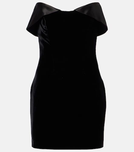 Mugler Minikleid aus Samt - Mugler - Modalova