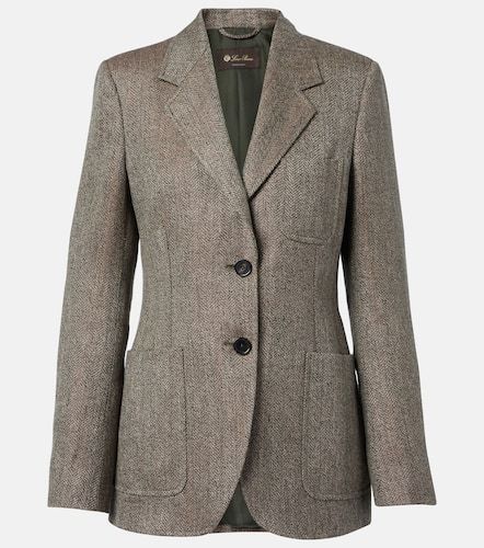 Eleanor chevron linen blazer - Loro Piana - Modalova