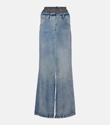 Four Stitches denim maxi skirt - Maison Margiela - Modalova