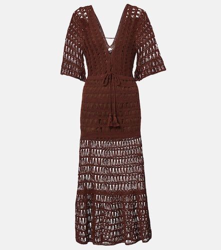 Marissa cotton crochet midi dress - Anna Kosturova - Modalova