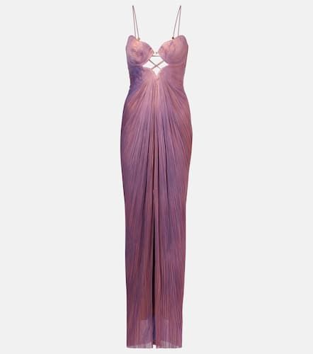 Elsa cutout silk tulle gown - Maria Lucia Hohan - Modalova