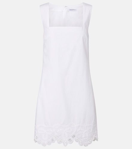 Shanice embroidered cotton minidress - Veronica Beard - Modalova