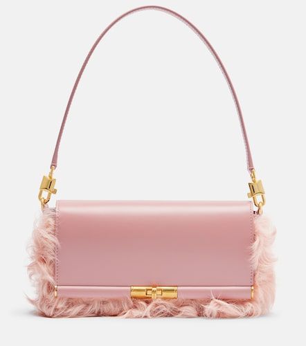 Borsa a spalla Marlene Small in shearling - Dolce&Gabbana - Modalova