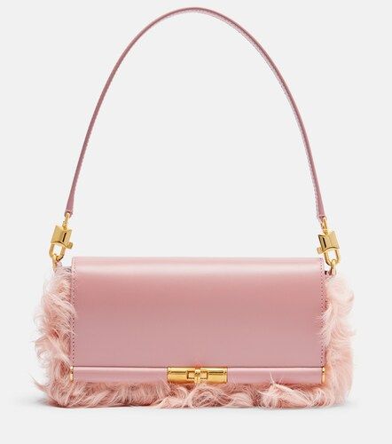Schultertasche Marlene Small aus Shearling - Dolce&Gabbana - Modalova