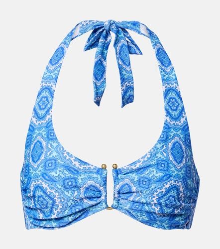 Top de bikini triangular Mykonos estampado - Heidi Klein - Modalova