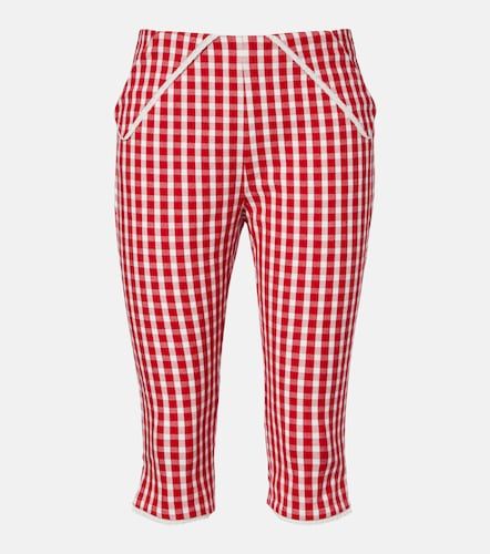 Pantaloni capri Ebony in misto cotone - Posse - Modalova