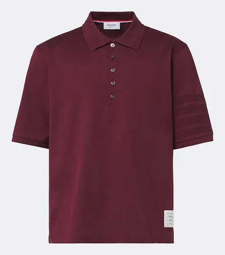 Polo de algodón con 4-Bar - Thom Browne - Modalova
