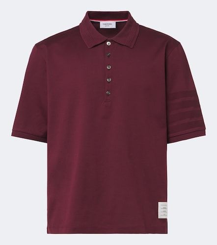 Polo de algodón con 4-Bar - Thom Browne - Modalova