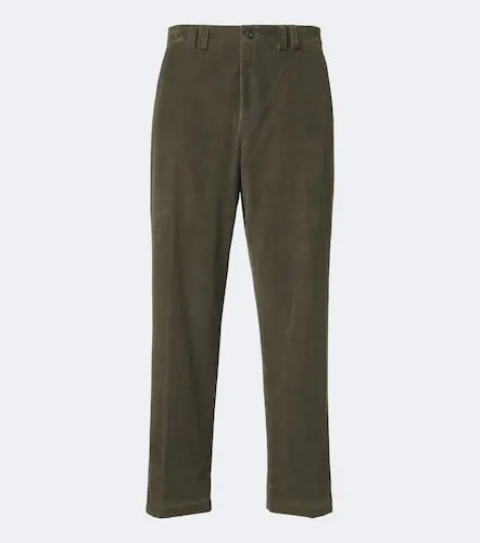 Cotton corduroy straight pants - Canali - Modalova
