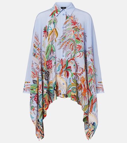 Etro Camisa de seda floral - Etro - Modalova