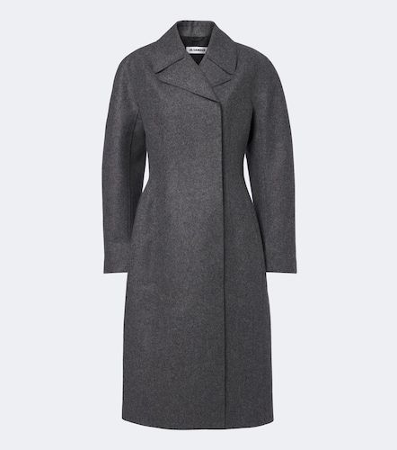 Double-breasted virgin wool coat - Jil Sander - Modalova
