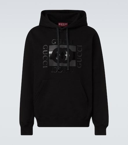 Sudadera de jersey de algodón con logo - Gucci - Modalova
