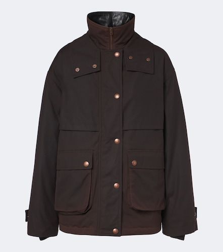 Giacca oversize in canvas di cotone - Acne Studios - Modalova