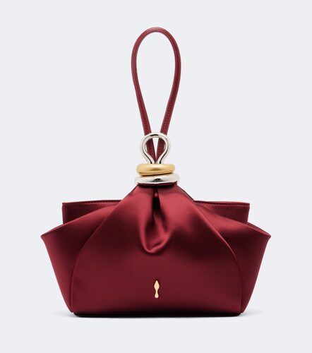 Clutch Sabrina Small aus Satin - Christian Louboutin - Modalova