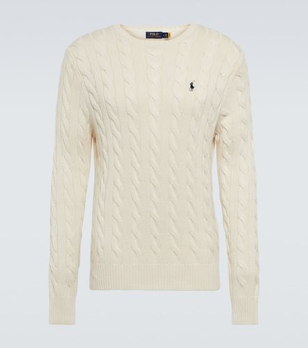 Pullover in cotone a trecce - Polo Ralph Lauren - Modalova