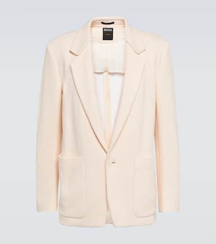 Zegna Cotton bouclÃ© blazer - Zegna - Modalova