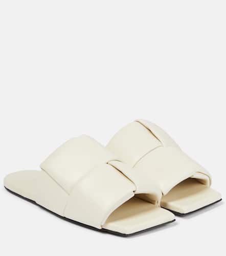 Bottega Veneta Patch leather slides - Bottega Veneta - Modalova