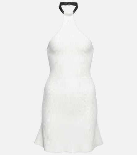 CourrÃ¨ges Ribbed-knit halterneck minidress - Courreges - Modalova