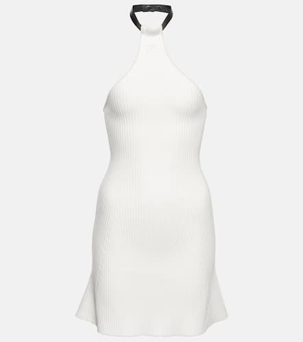 Courrèges Vestido corto con cuello halter - Courreges - Modalova