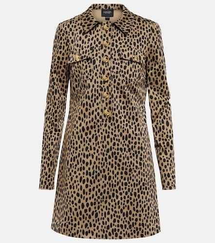 Animal-print denim minidress - Giambattista Valli - Modalova