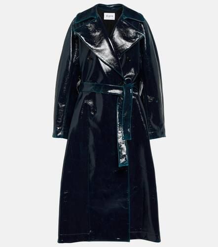 AlaÃ¯a Coated wool-blend trench coat - Alaia - Modalova