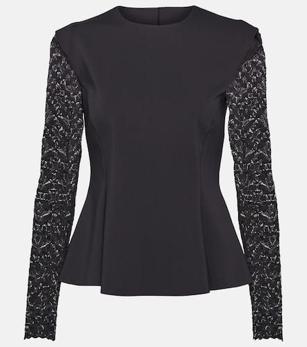 X Simkhai Intricate Sheer jersey top - Wolford - Modalova