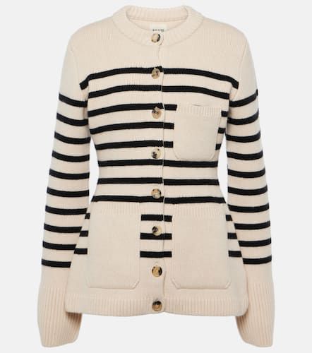 Suzette striped cashmere-blend cardigan - Khaite - Modalova