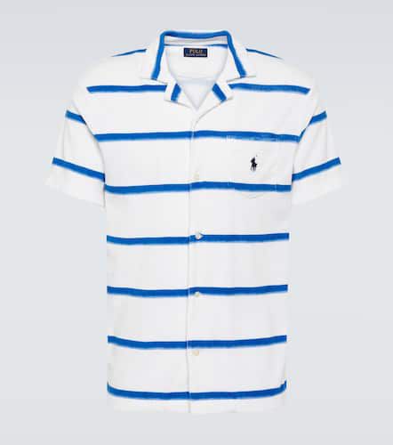 Striped cotton-blend polo shirt - Polo Ralph Lauren - Modalova