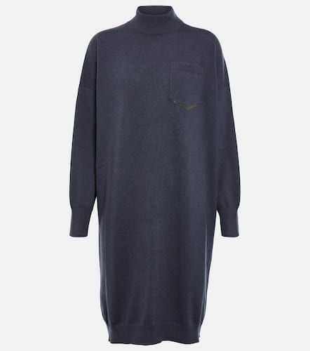 Embellished cashmere sweater dress - Brunello Cucinelli - Modalova