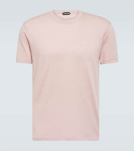 Cotton-blend jersey T-shirt - Tom Ford - Modalova