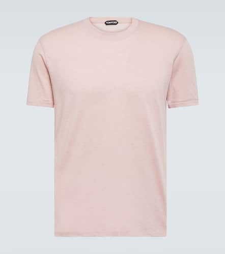 T-shirt in jersey di misto cotone - Tom Ford - Modalova